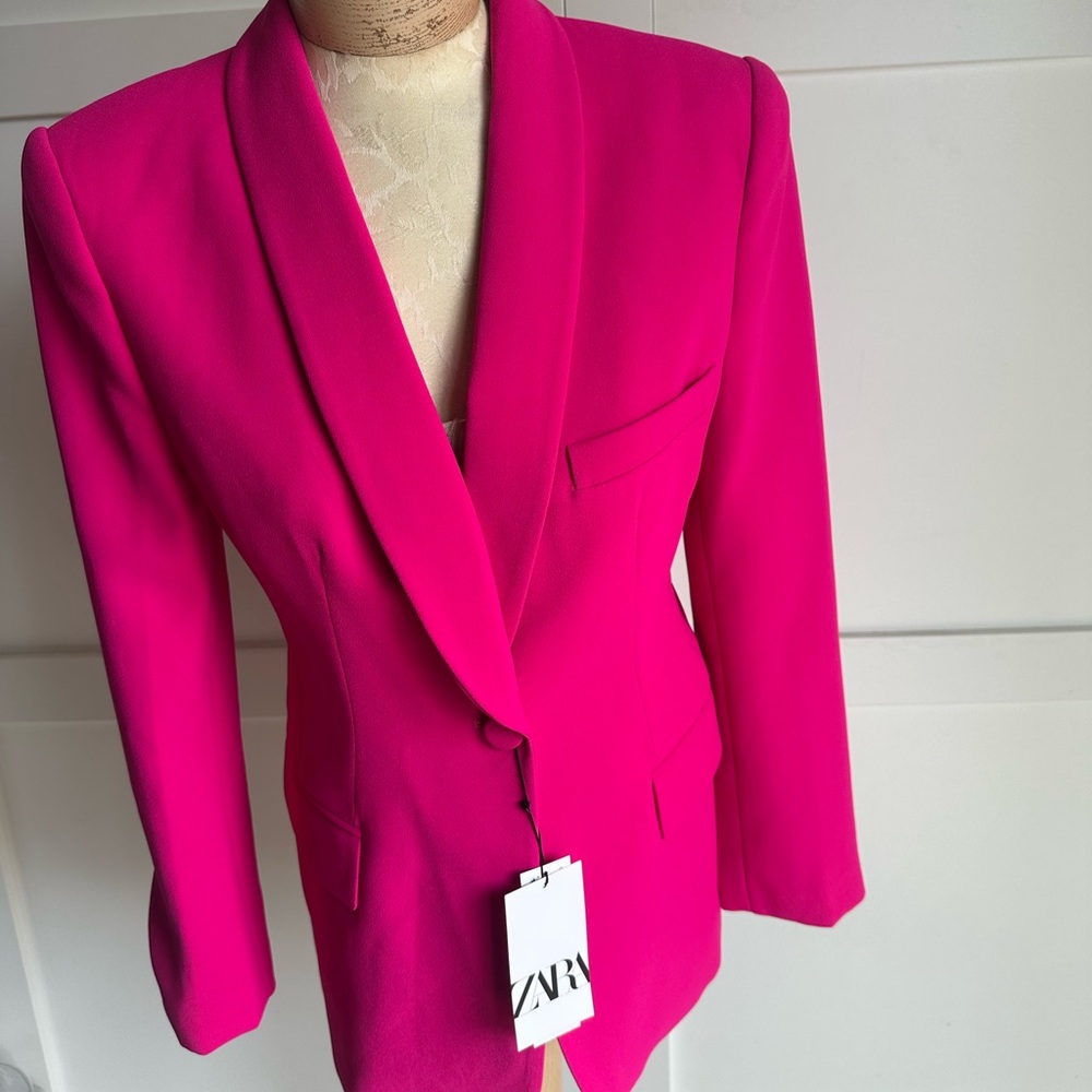 Zara Women's Fuchsia Blazer